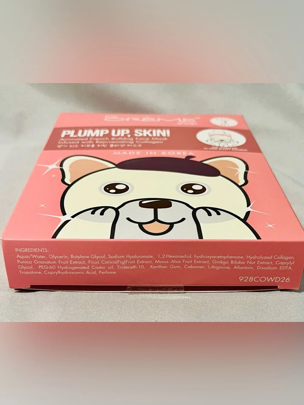 Plump Up, Skin! Face Mask - Pink